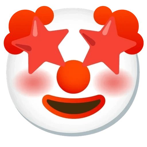 Sticker «Clown Emoji-12»