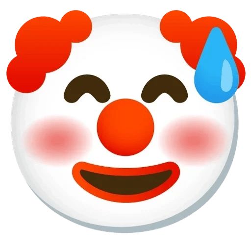 Sticker «Clown Emoji-6»