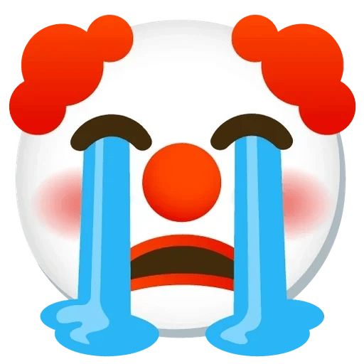 Sticker «Clown Emoji-7»