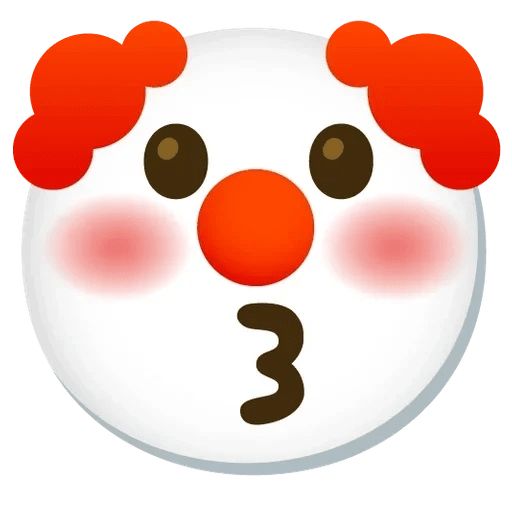 Sticker «Clown Emoji-9»