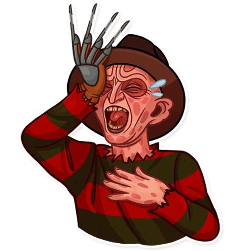Sticker «Freddy Krueger-1»