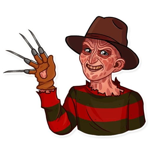 Sticker «Freddy Krueger-5»