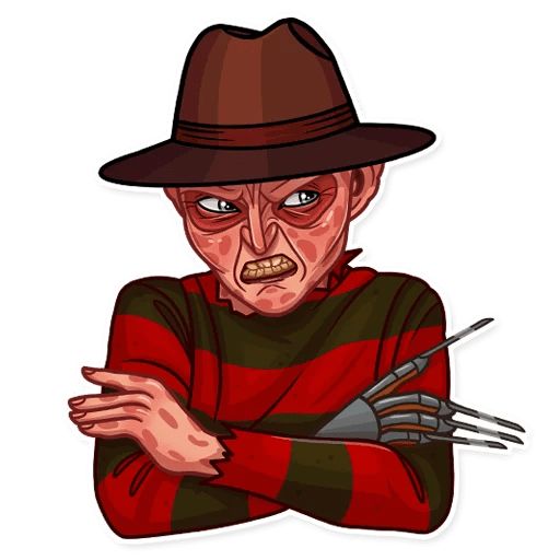 Sticker «Freddy Krueger-7»