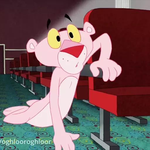 Sticker «The Pink Panther-2»