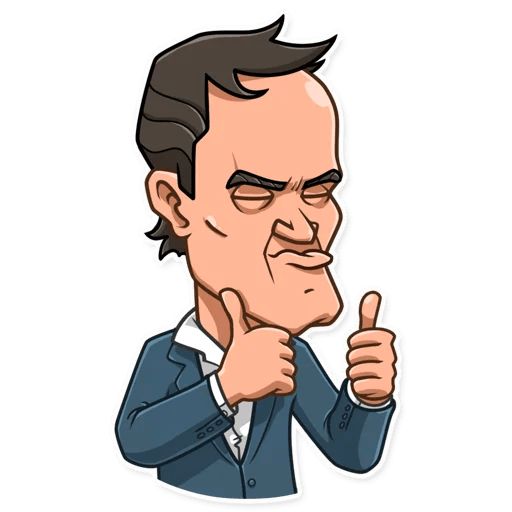 Sticker «Quentin Tarantino-3»