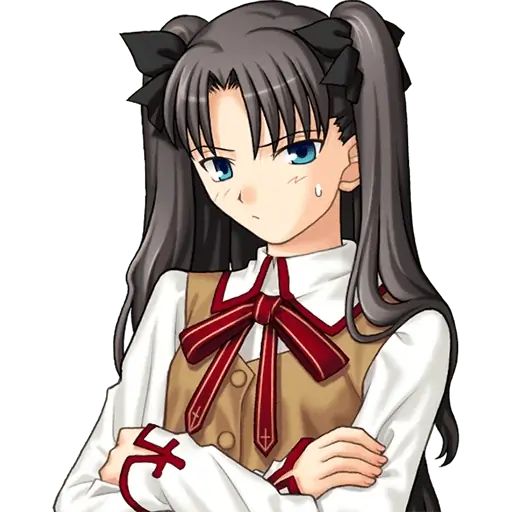 Sticker «Rin Tohsaka — Fate/stay night-10»