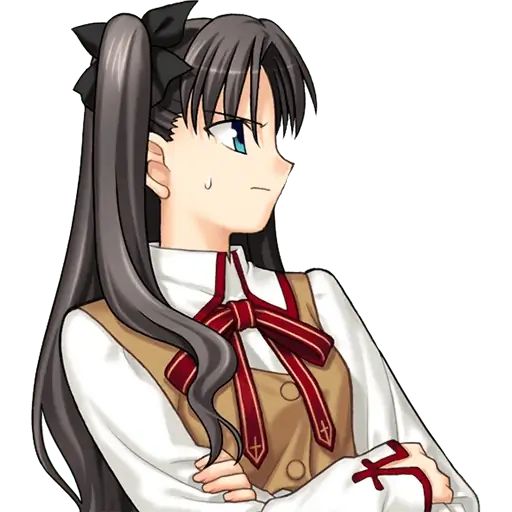 Sticker «Rin Tohsaka — Fate/stay night-12»