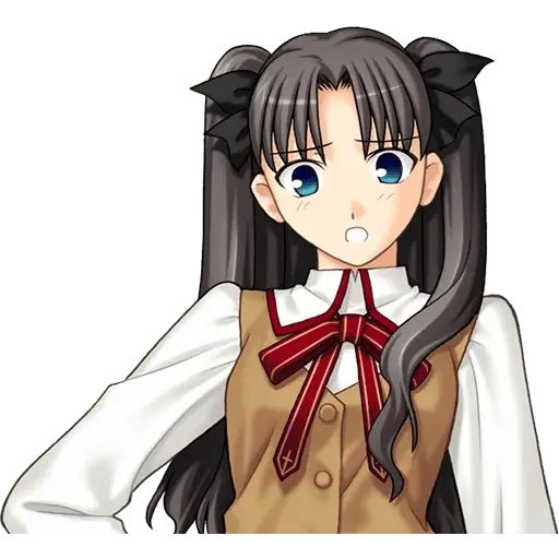 Sticker «Rin Tohsaka — Fate/stay night-6»