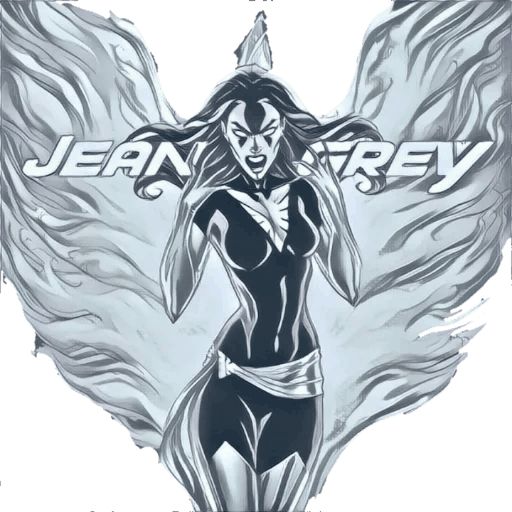 Sticker «Jean Grey-11»