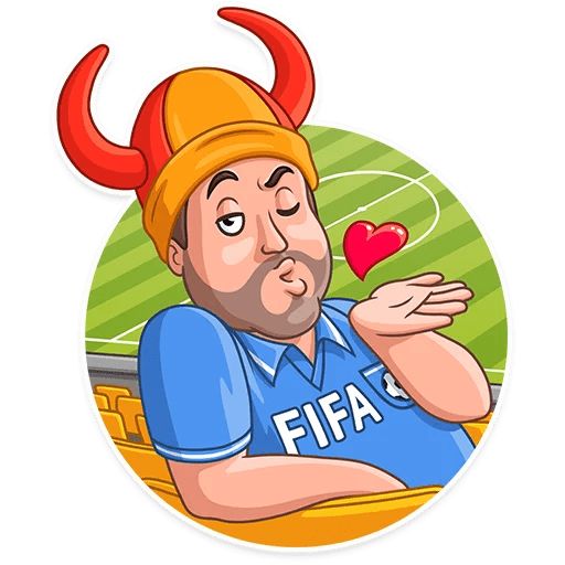 Sticker «The Football Supporter-5»