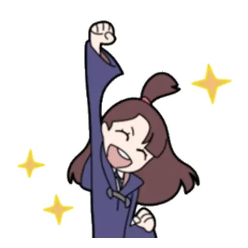 Sticker «Little Witch Academia-10»