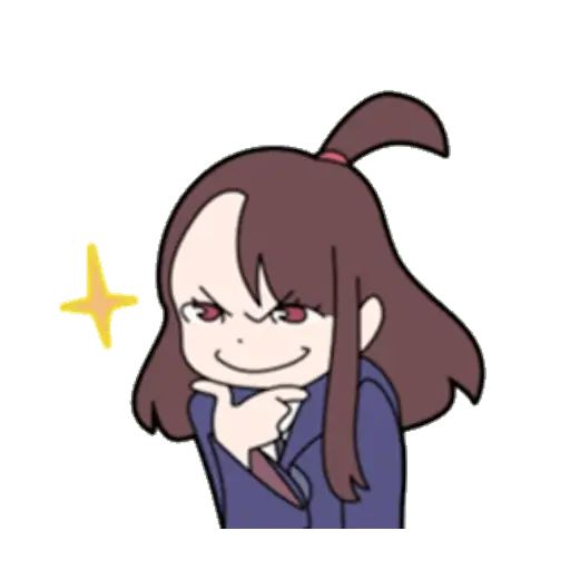 Sticker «Little Witch Academia-2»