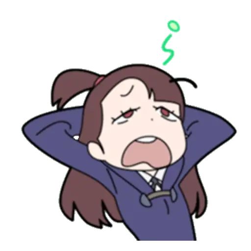 Sticker «Little Witch Academia-9»