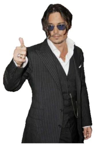 Sticker «Johnny Depp-6»