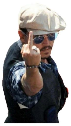 Sticker «Johnny Depp-9»