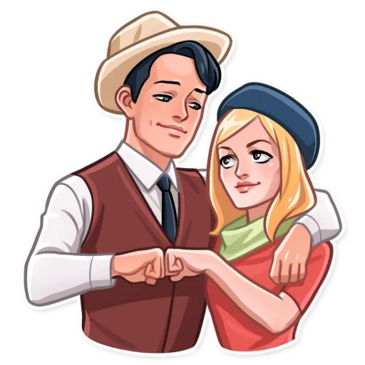 Sticker «Bonnie and Clyde-10»