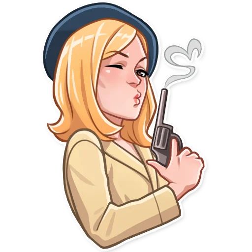 Sticker «Bonnie and Clyde-2»