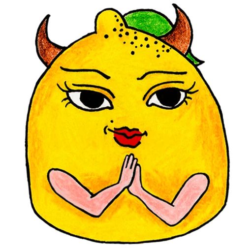 Sticker «Juicy the Lemon-1»