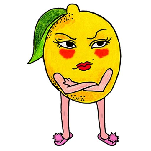 Sticker «Juicy the Lemon-10»