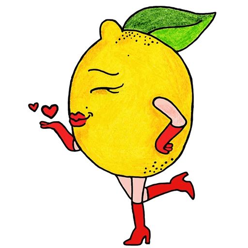 Sticker «Juicy the Lemon-11»