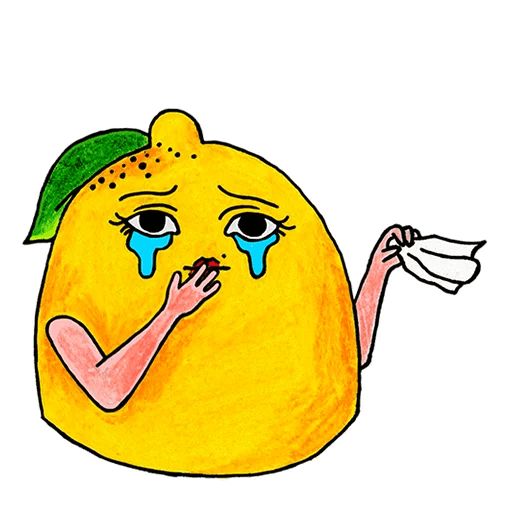 Sticker «Juicy the Lemon-2»