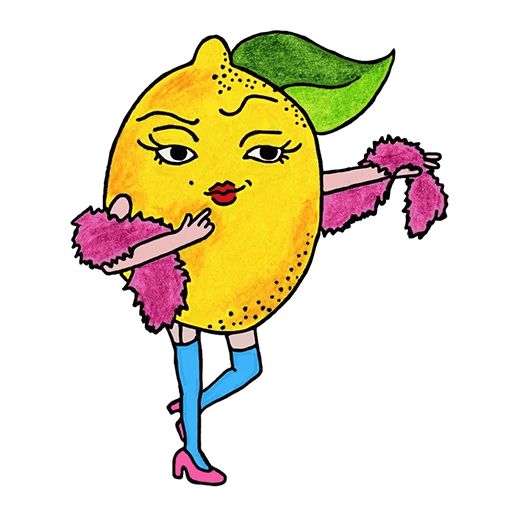 Sticker «Juicy the Lemon-9»