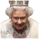 Pack de stickers «Queen Elizabeth II»