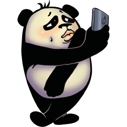 Sticker «Funny Panda-11»