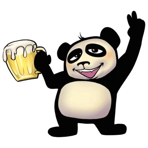 Sticker «Funny Panda-5»