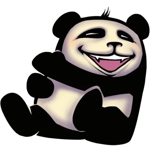 Sticker «Funny Panda-6»