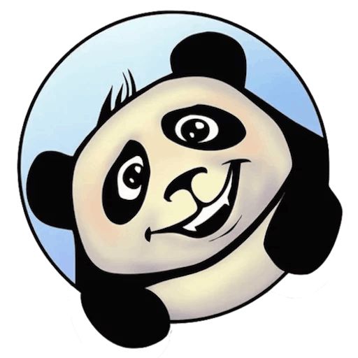 Sticker «Funny Panda-7»