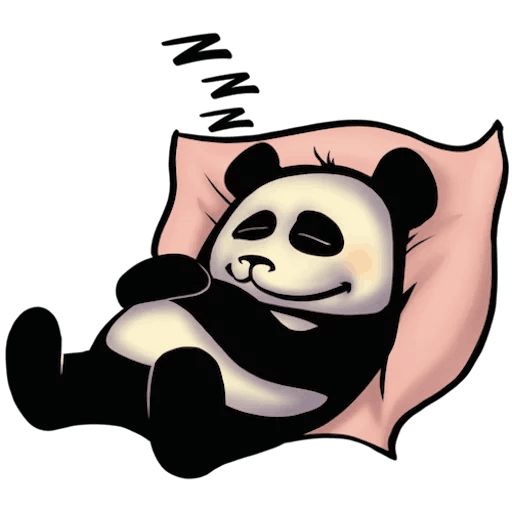 Sticker «Funny Panda-8»
