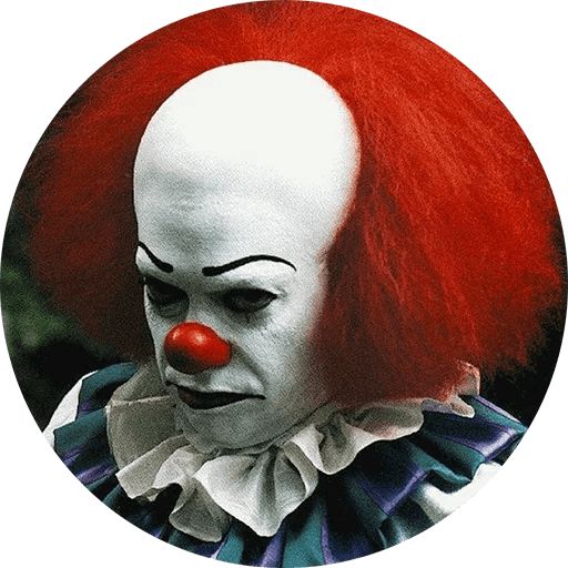 Sticker «We all float down here-12»