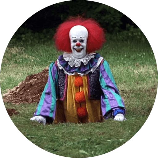 Sticker «We all float down here-5»