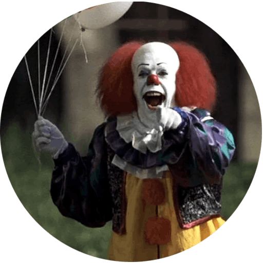 Sticker «We all float down here-7»