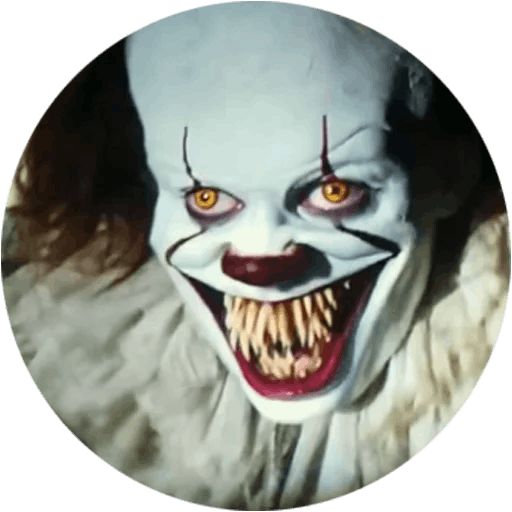 Sticker «We all float down here-9»