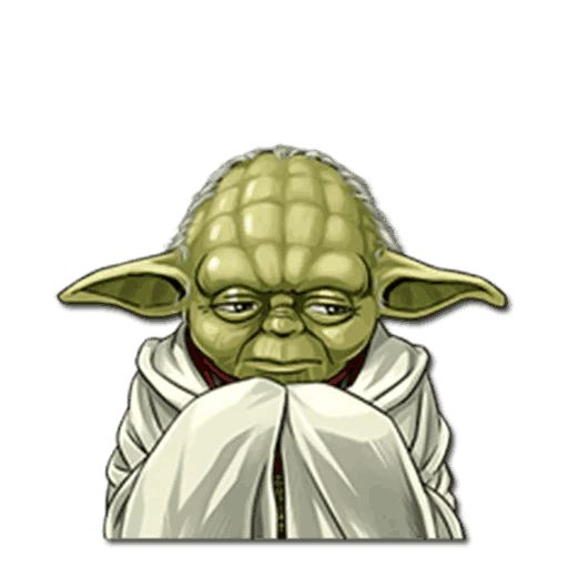 Sticker «Yoda-7»
