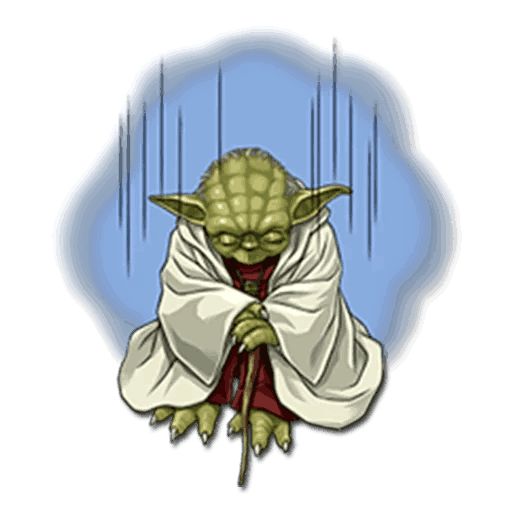 Sticker «Yoda-8»