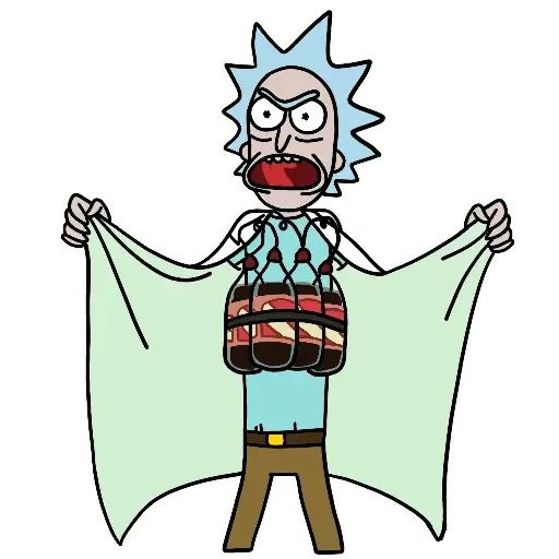 Sticker «Rick and Morty-10»