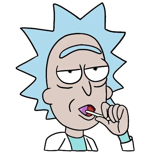 Sticker «Rick and Morty-11»