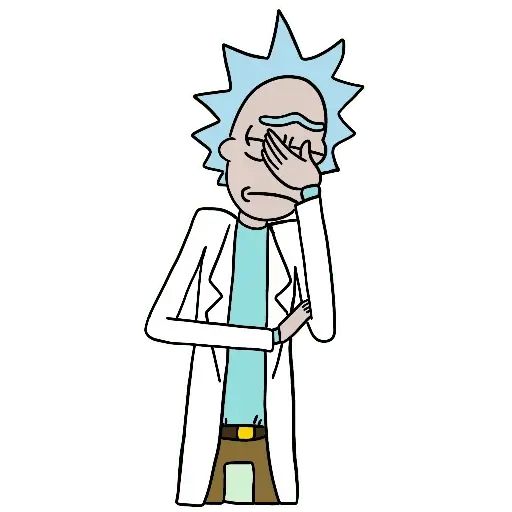 Sticker «Rick and Morty-12»