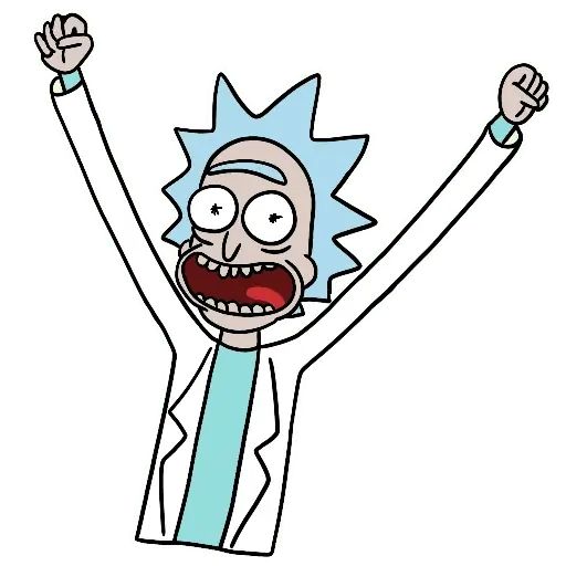 Sticker «Rick and Morty-3»