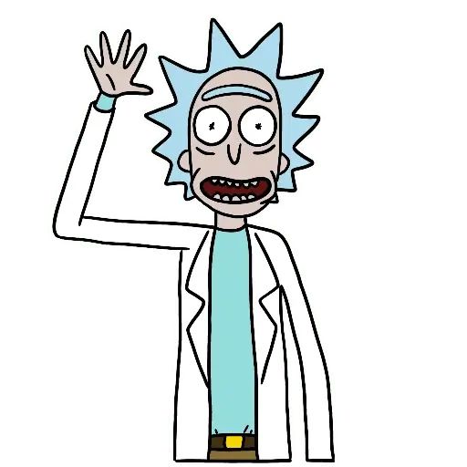 Sticker «Rick and Morty-4»
