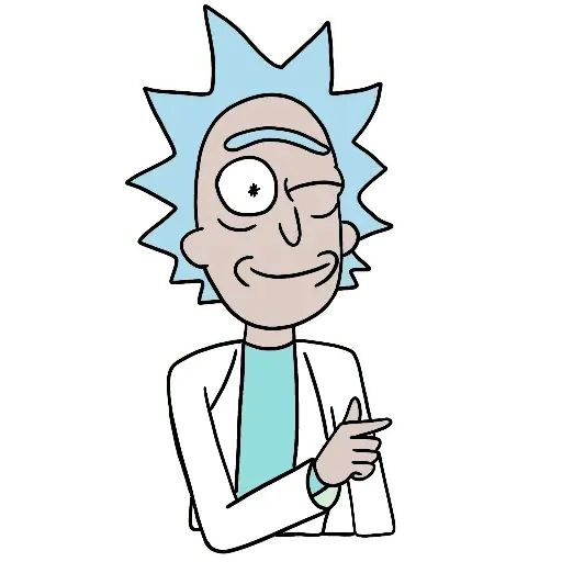 Sticker «Rick and Morty-8»