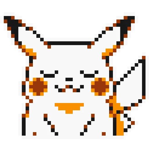 Sticker «Pikachu sprites-11»
