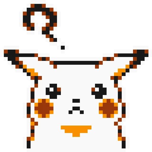 Sticker «Pikachu sprites-12»