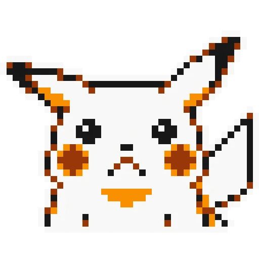 Sticker «Pikachu sprites-6»