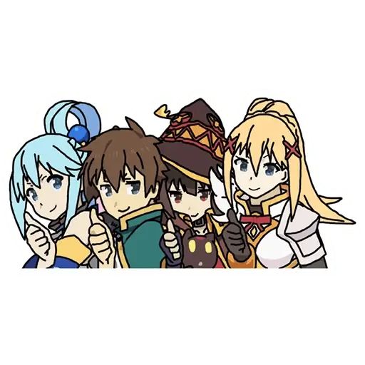 Sticker «Konosuba-8»