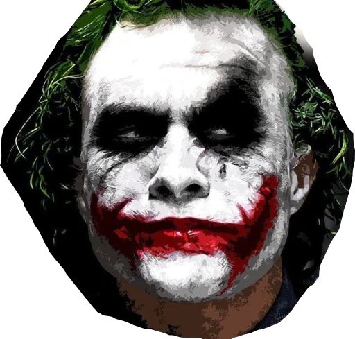 Sticker «Joker Heath Ledger-8»