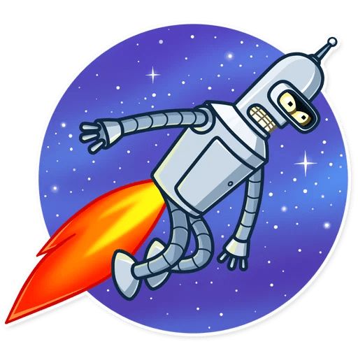 Sticker «Bender-10»